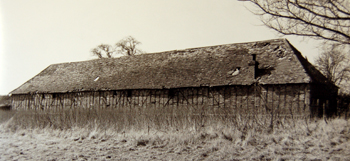 A barn at Highlands Farm in 1973 [X97/6]